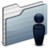 Users Folder graphite Icon
